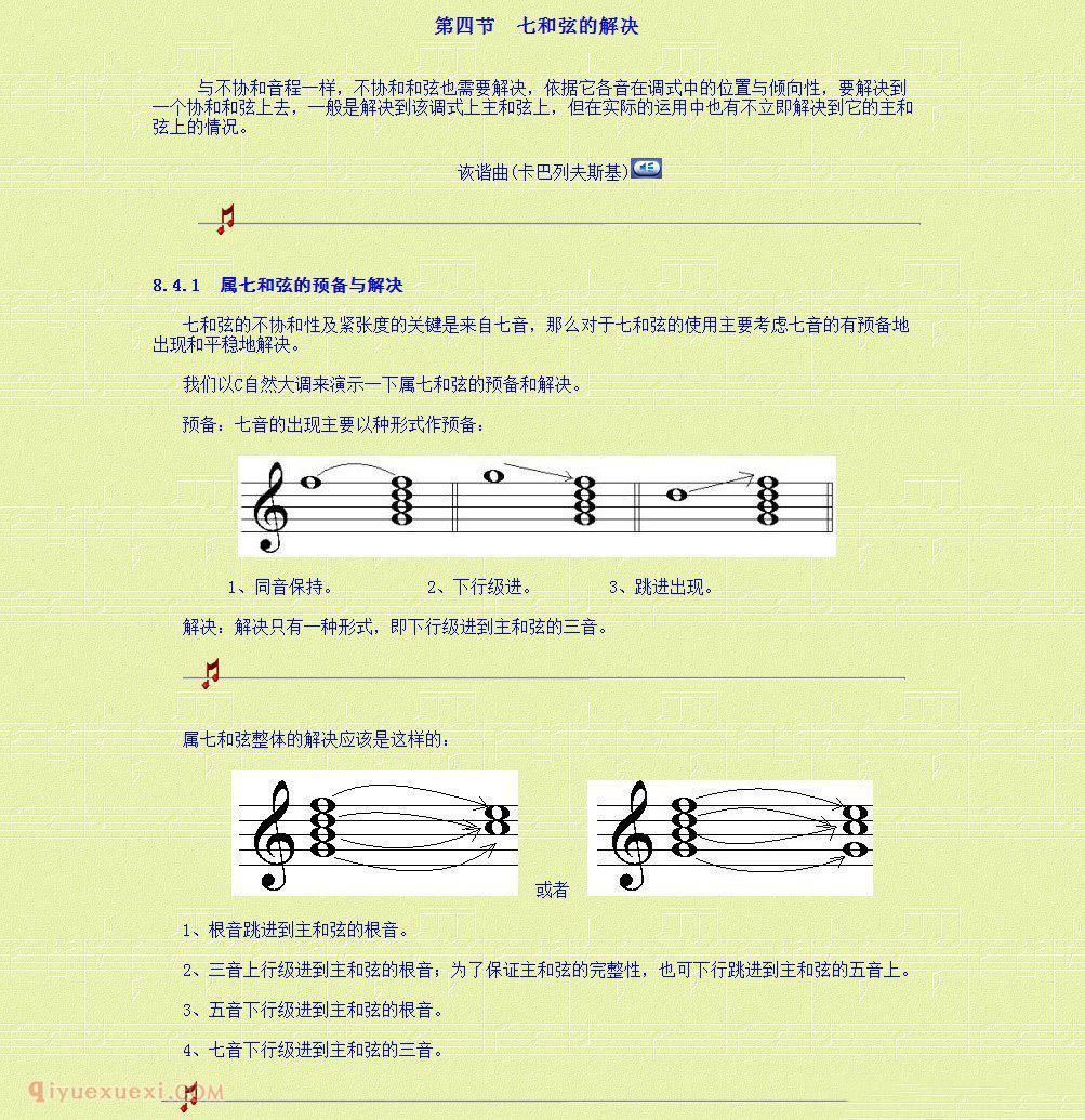 乐理基础教学《第八讲 调式中的和弦》第四单元 调及调式