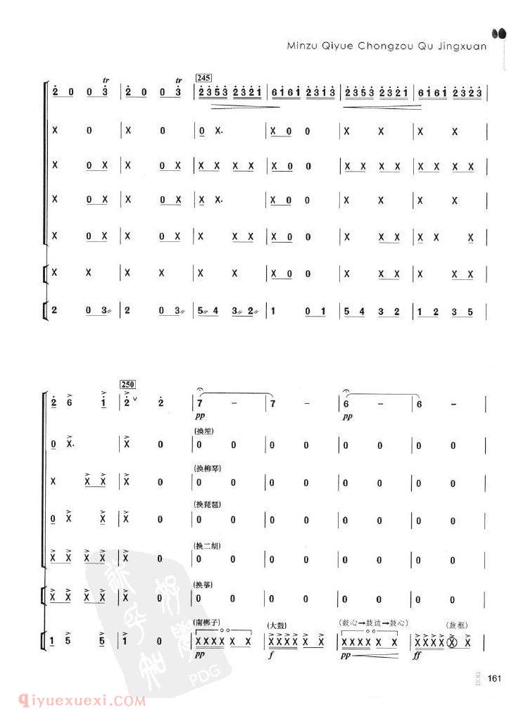 .乡魂（二胡、柳琴、琵琶、筝、唢呐、笙、打击乐七重奏）&朱晓谷曲