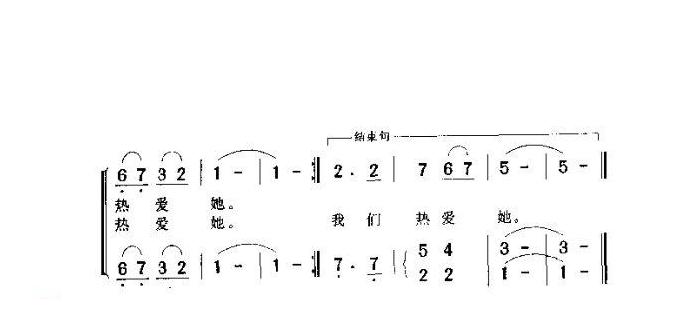 儿童歌曲【祖国有多大】简谱