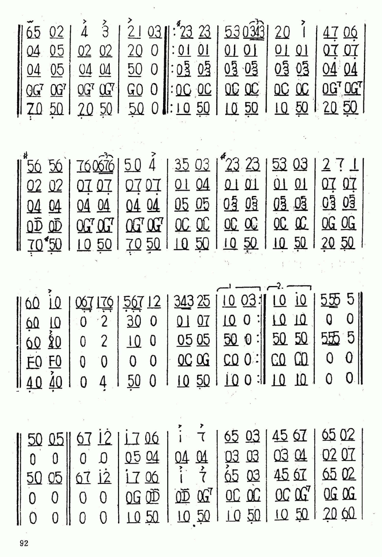 口琴乐谱【姐妹进行曲】五重奏简谱