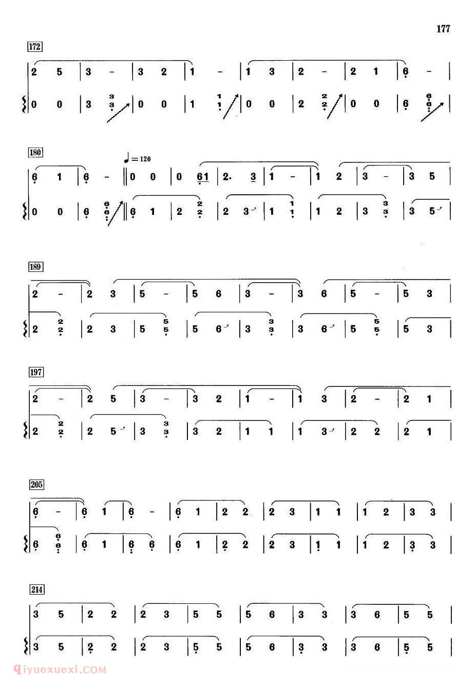 洞箫乐曲【春江花月夜 /箫+筝】简谱