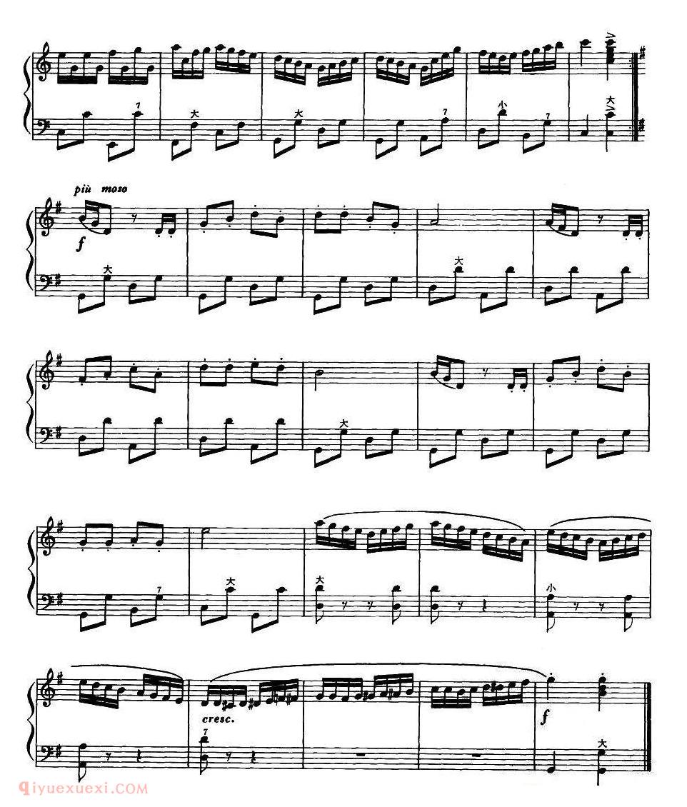 手风琴乐谱【小手风琴手】五线谱