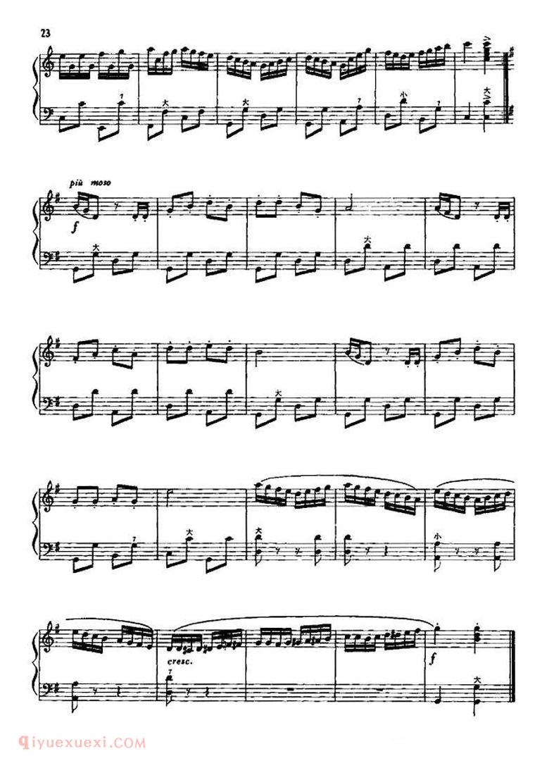 手风琴乐谱【小手风琴手】五线谱