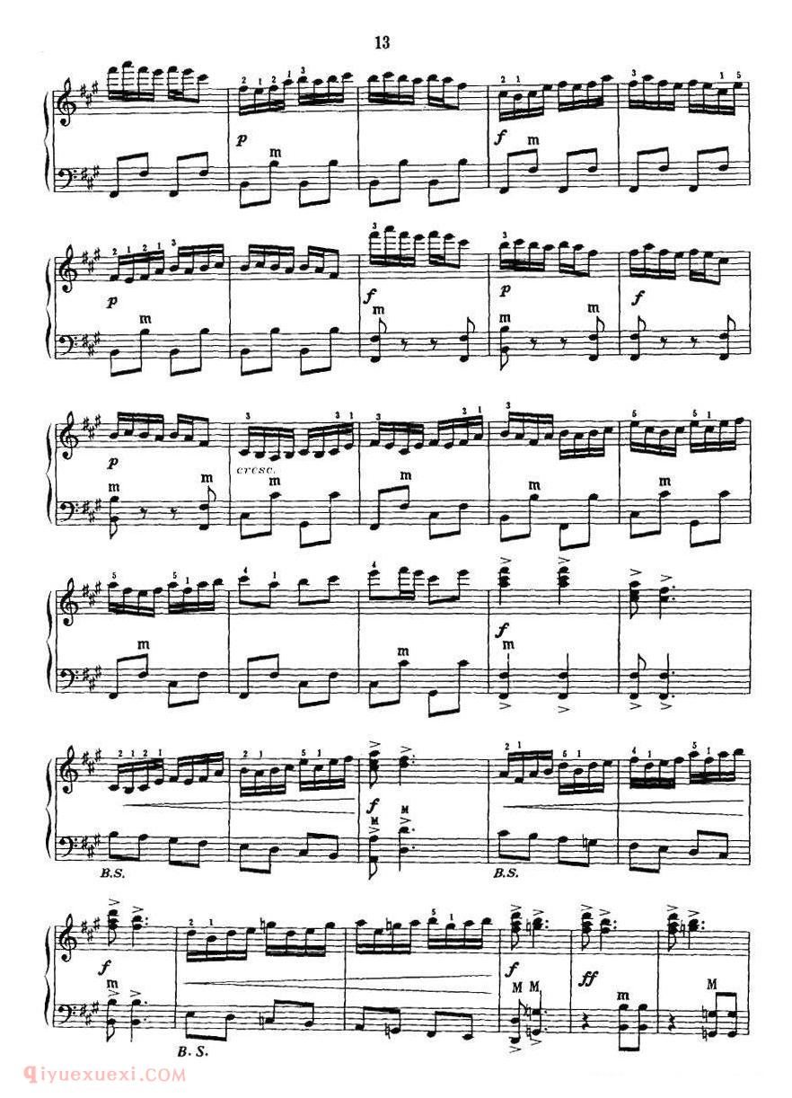 手风琴乐谱【长鼓舞】五线谱