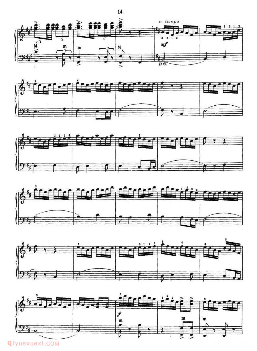 手风琴乐谱【长鼓舞】五线谱