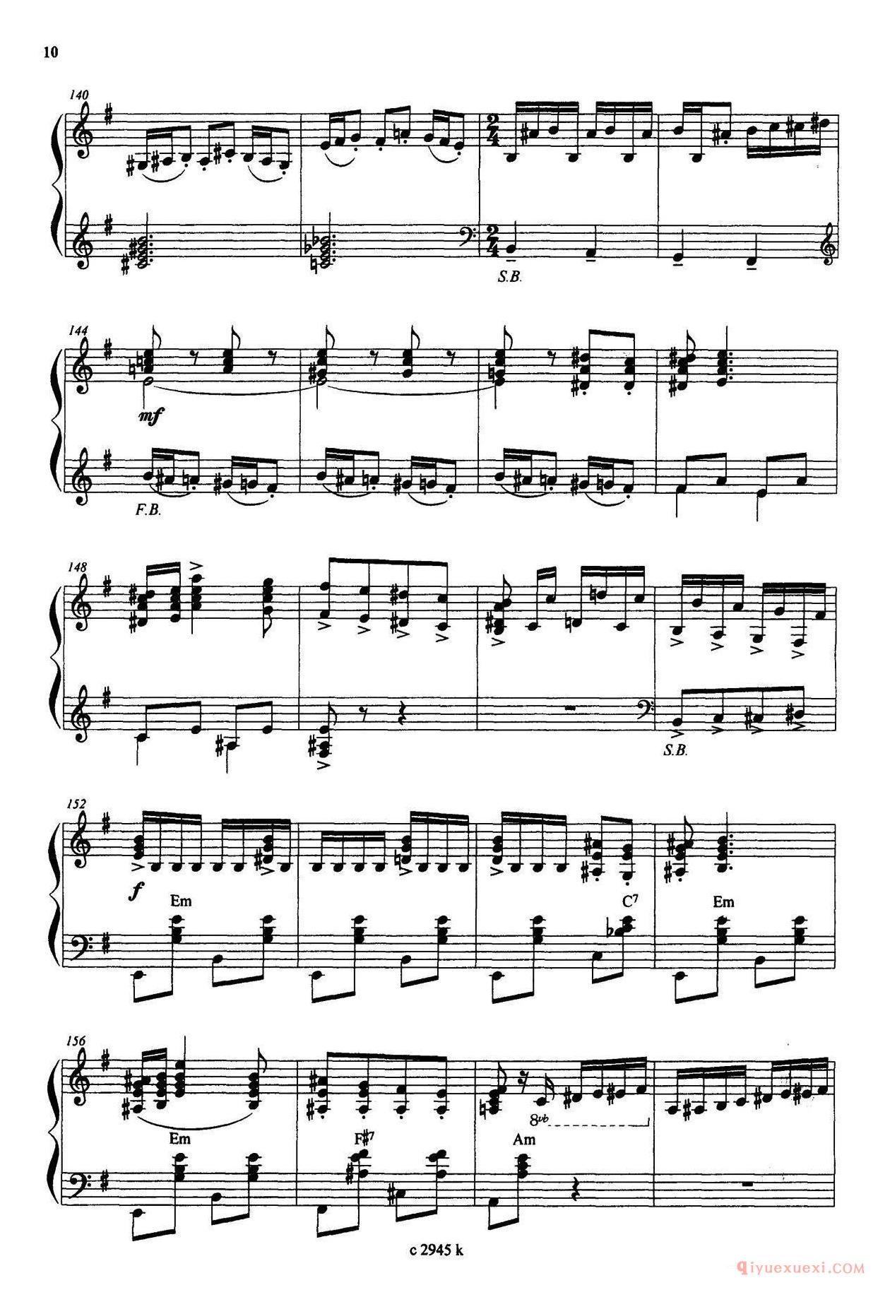 手风琴乐谱【摩尔多瓦的节目】五线谱