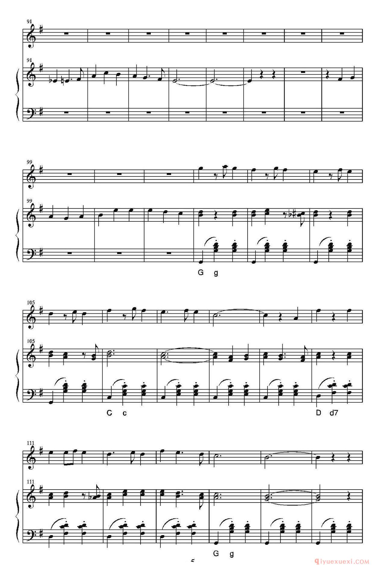 手风琴乐谱【永恒华尔兹 La Valse Des Vieux Os】五线谱