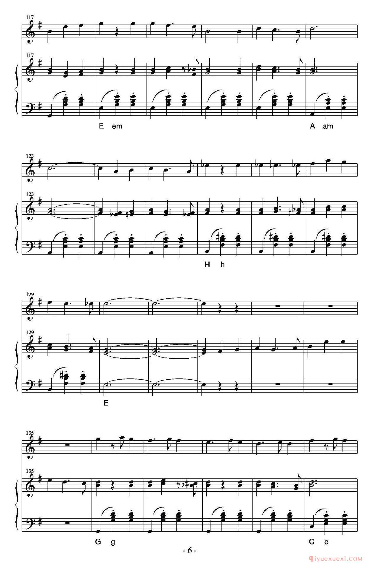 手风琴乐谱【永恒华尔兹 La Valse Des Vieux Os】五线谱