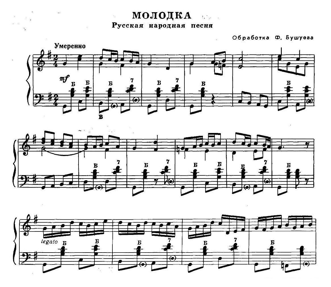 前苏联《业余手风琴演奏家》1979第4期(第11首)