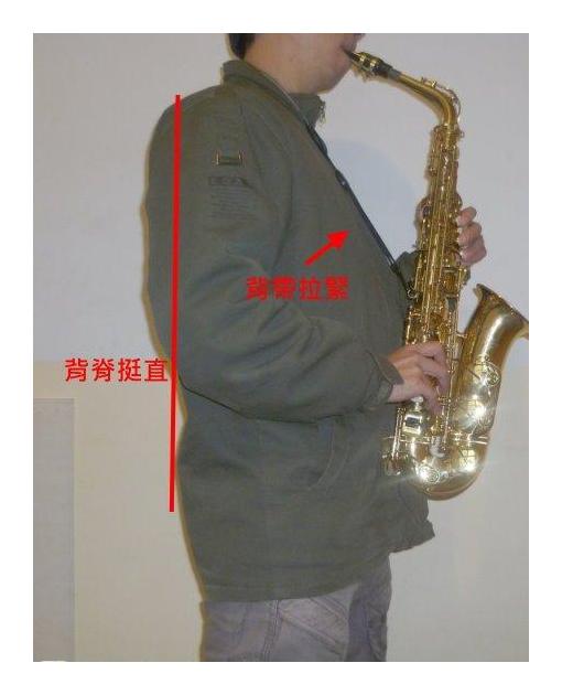 萨克斯吹奏姿勢图文详解