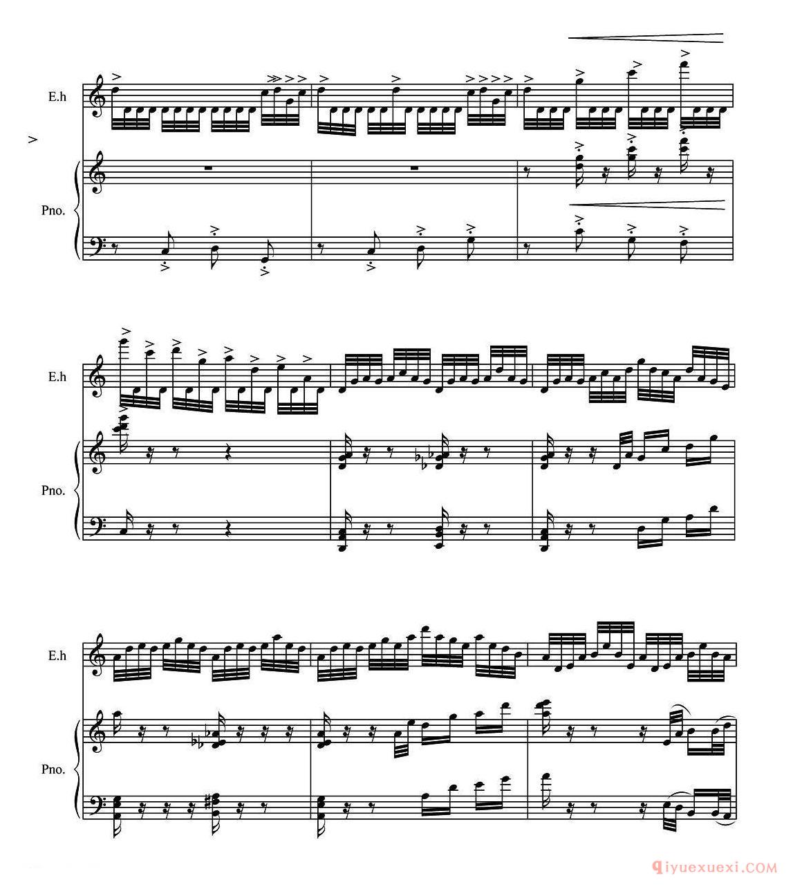二胡独奏[第四二胡狂想曲]钢琴伴奏
