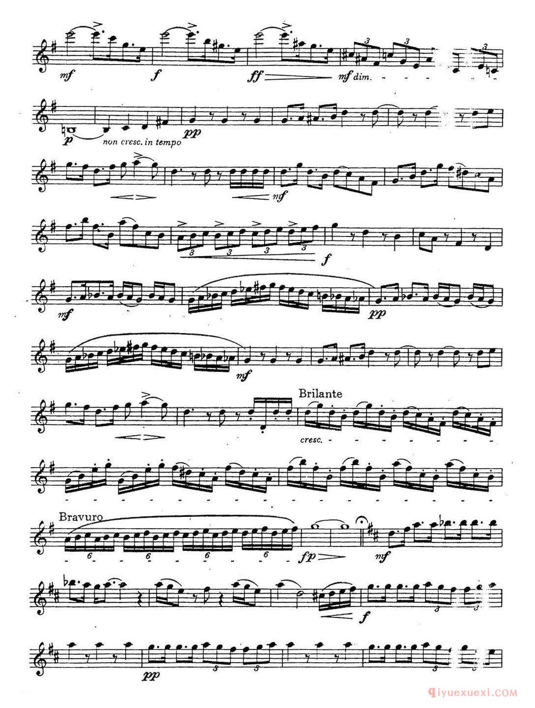 奇特克-萨克斯练习曲之12(ETUDY PRO SAXOPHON - FR ZITRK.op.3)