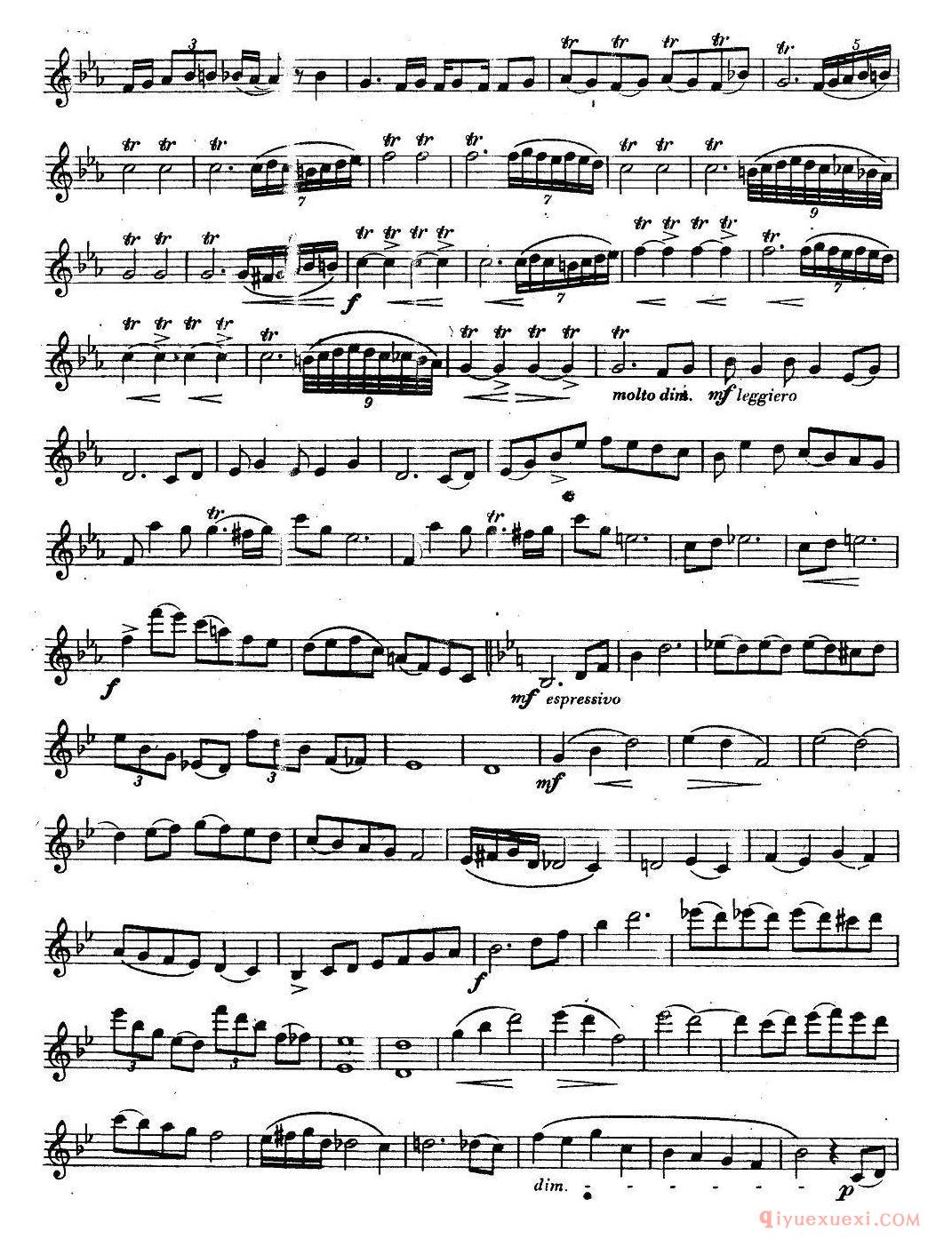 奇特克-萨克斯练习曲之17(ETUDY PRO SAXOPHON - FR ZITRK.op.3)