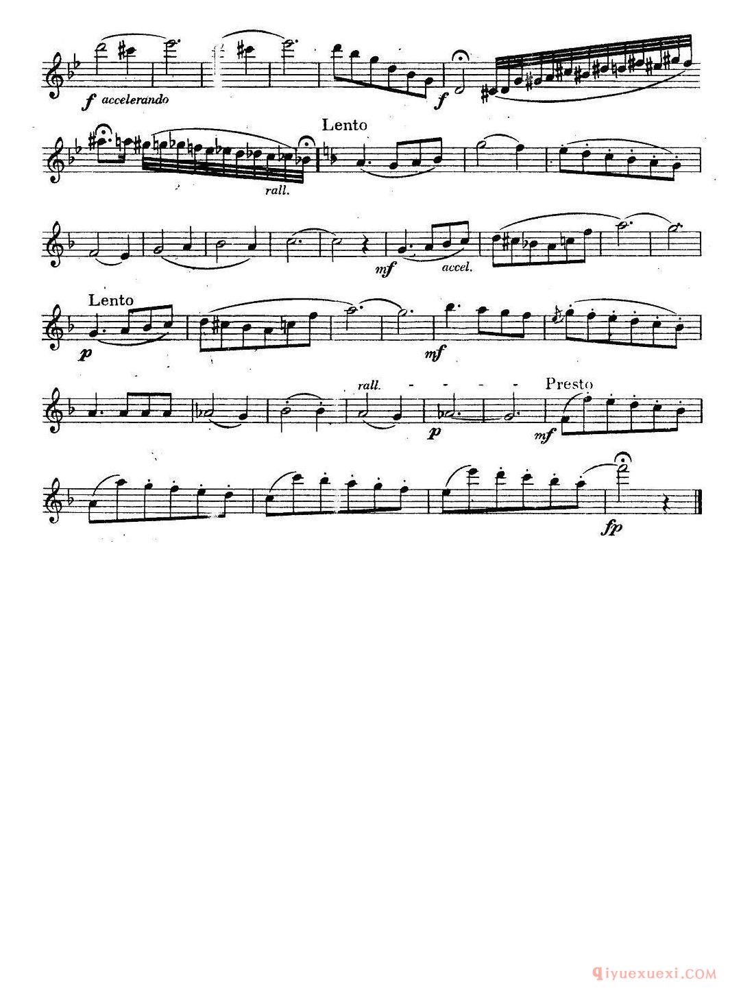 奇特克-萨克斯练习曲之15(ETUDY PRO SAXOPHON - FR ZITRK.op.3)