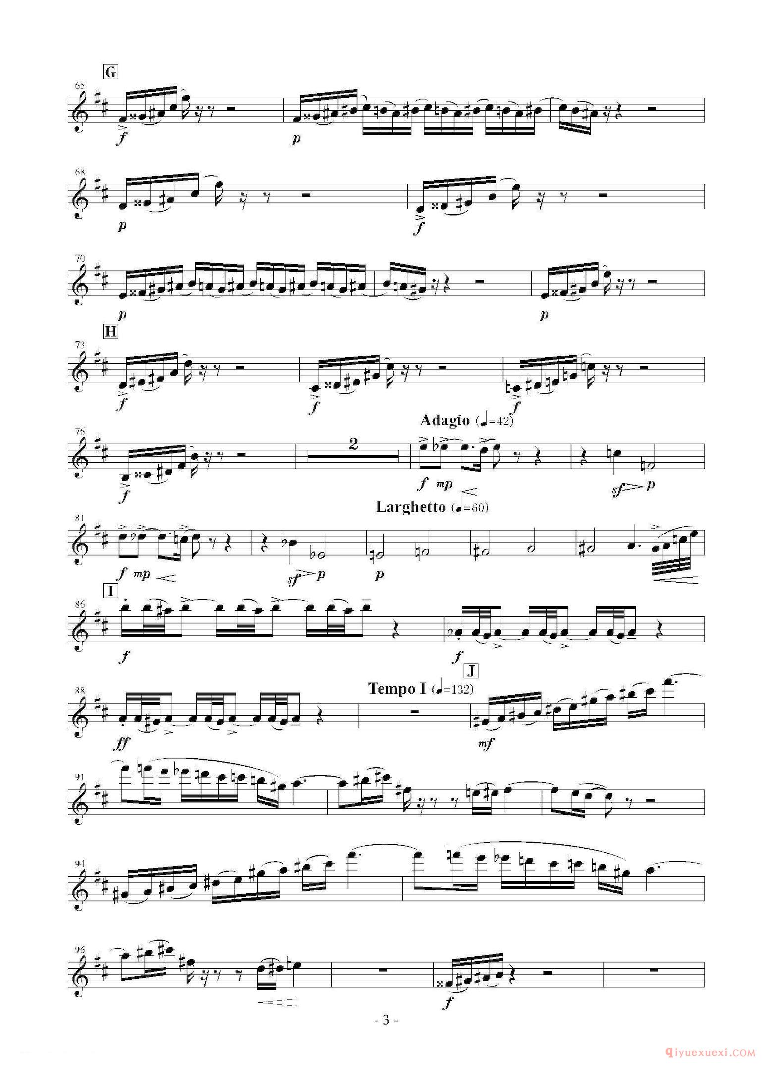 萨克斯谱[Landschaft mit Feldwege]木管五重奏、分谱