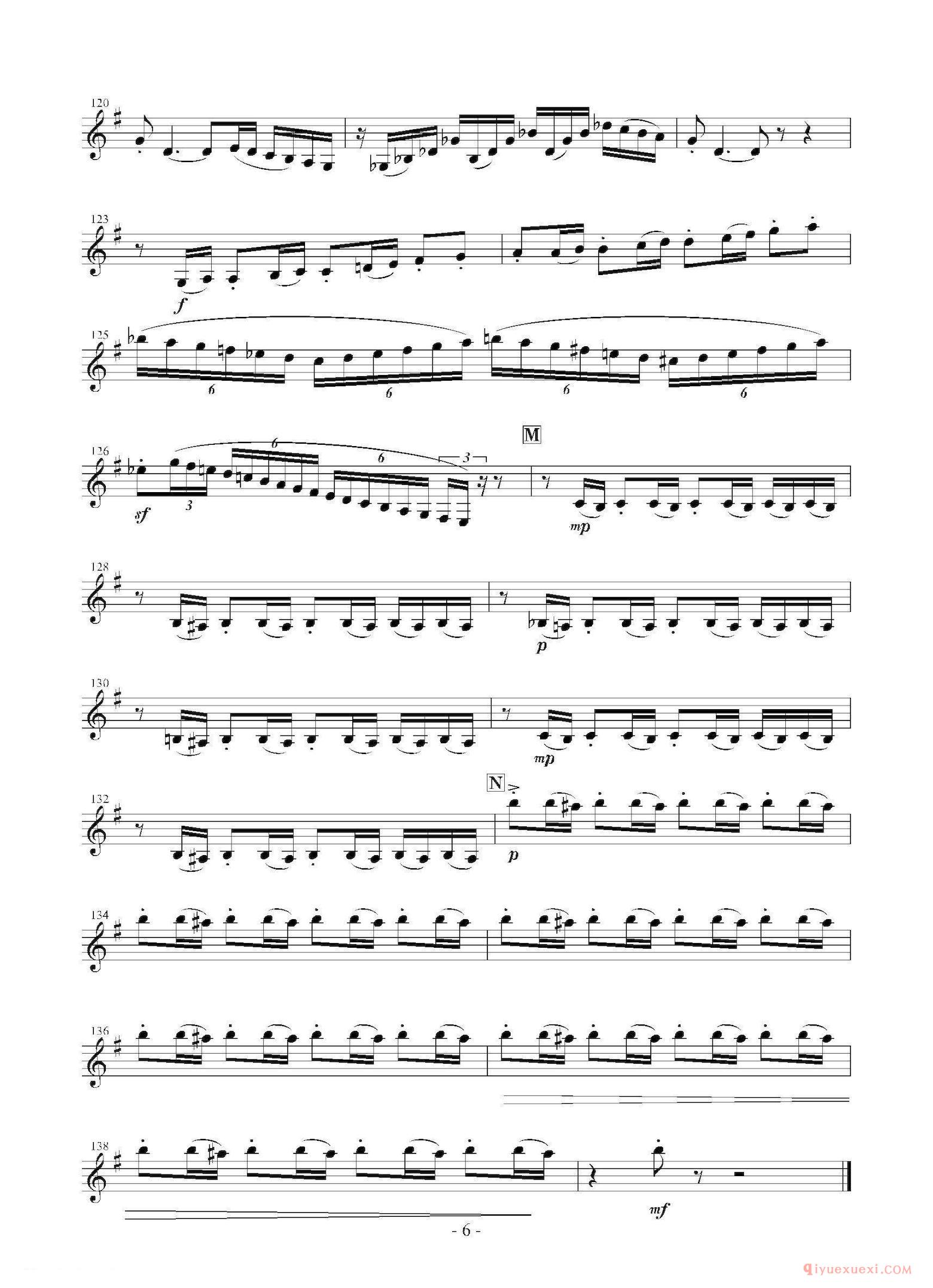 萨克斯谱[Landschaft mit Feldwege]木管五重奏、分谱