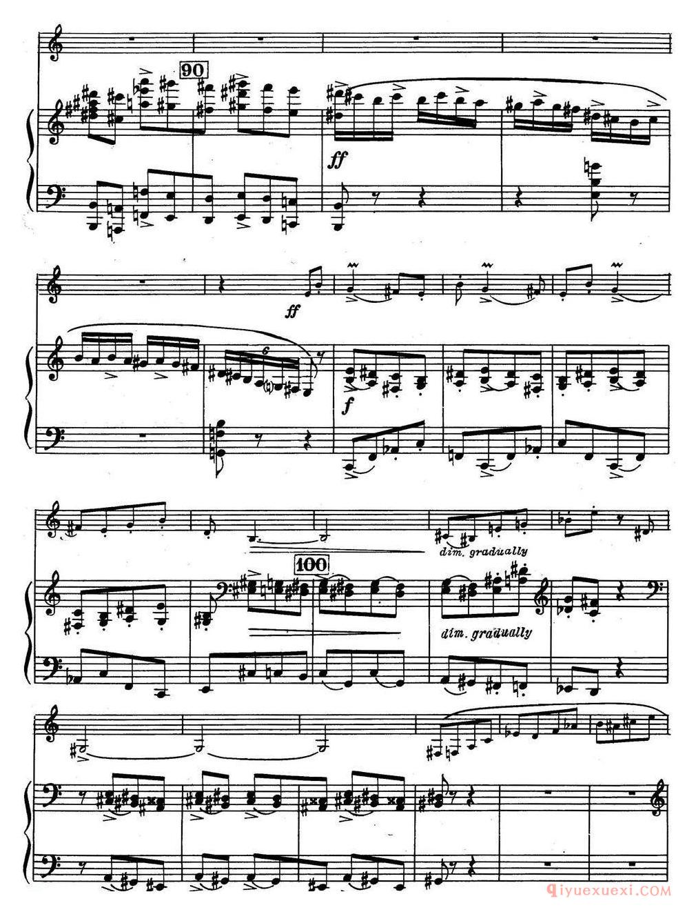 克莱斯顿《中音萨克斯管奏鸣曲》第三乐章(中萨+钢琴伴奏)