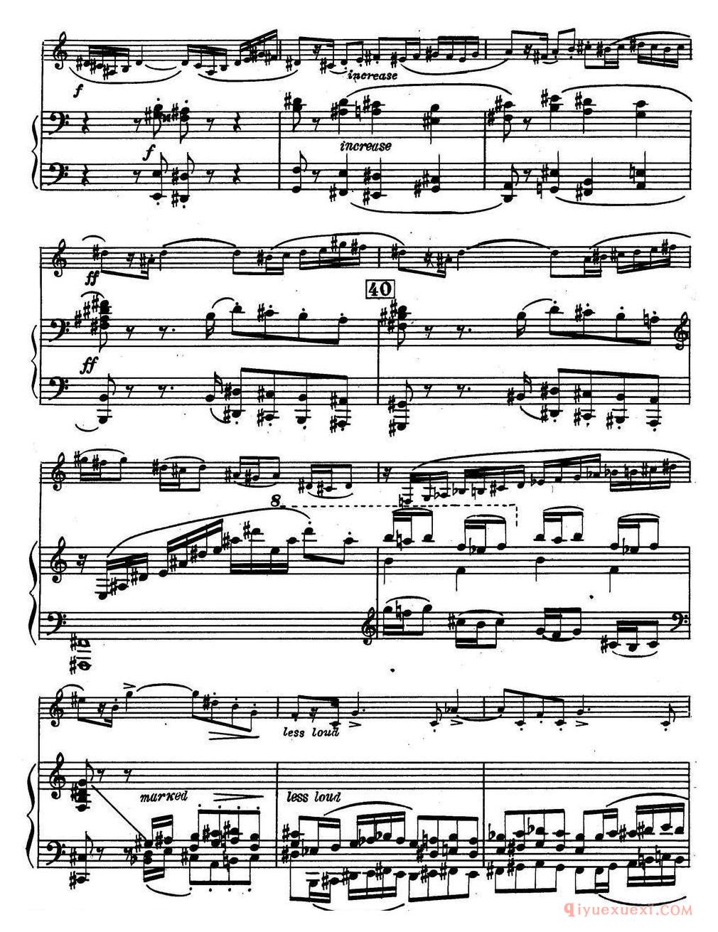 克莱斯顿《中音萨克斯管奏鸣曲》第一乐章（中萨+钢琴伴奏）