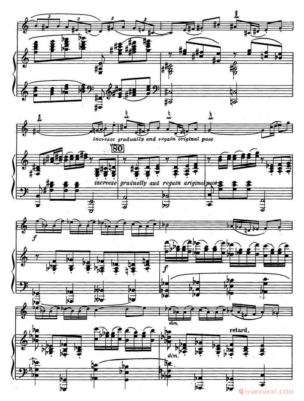 克莱斯顿《中音萨克斯管奏鸣曲》第一乐章(中萨+钢琴伴奏)