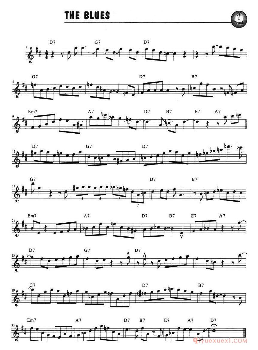 萨克斯谱[Eric Marienthal 24首即兴曲]