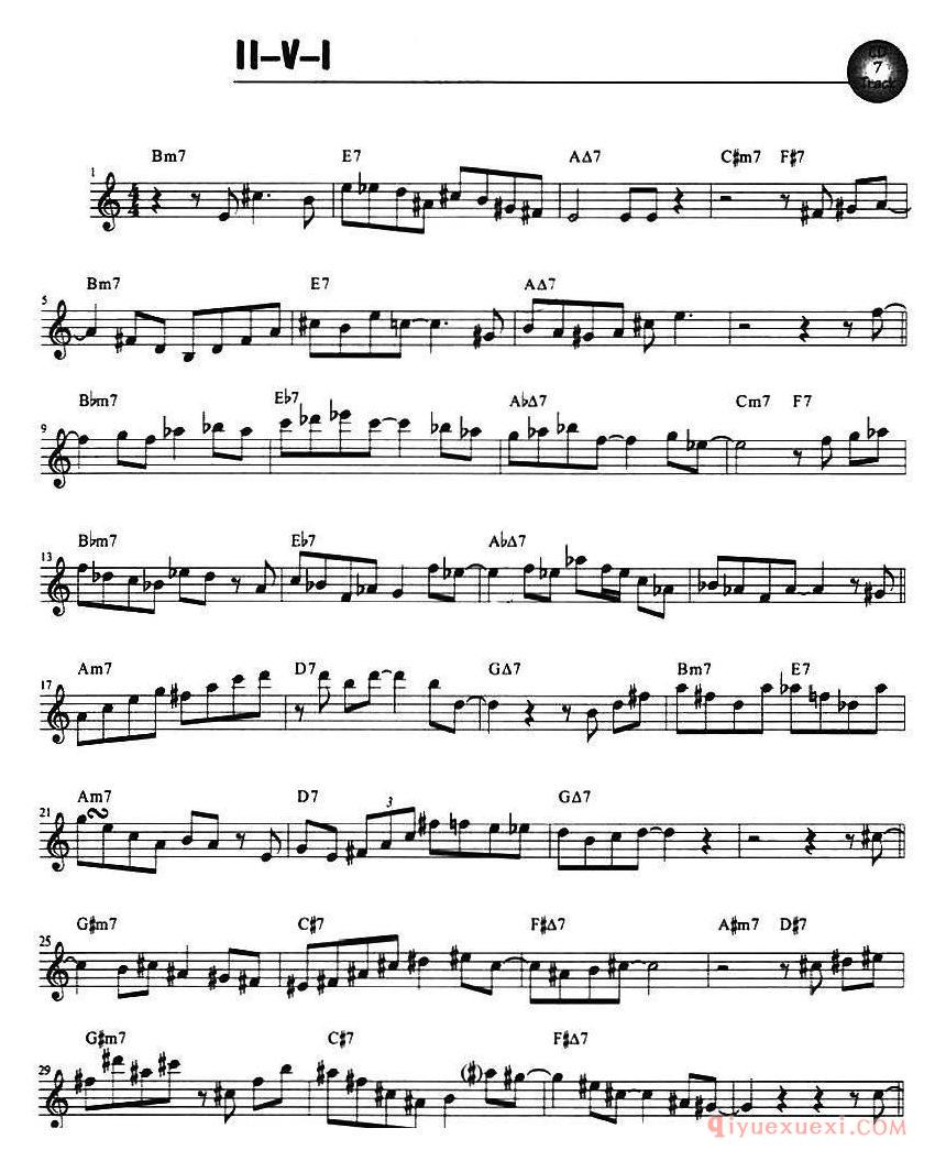 萨克斯谱[Eric Marienthal 24首即兴曲]