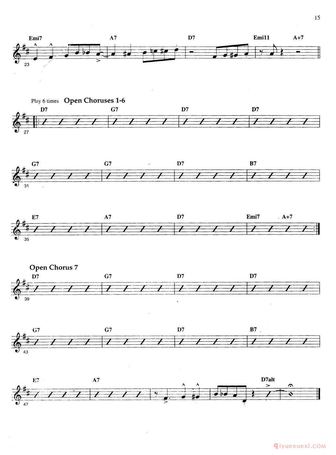 萨克斯谱[Jazz Patterns For Improvisation Bb]Frank Mantooth