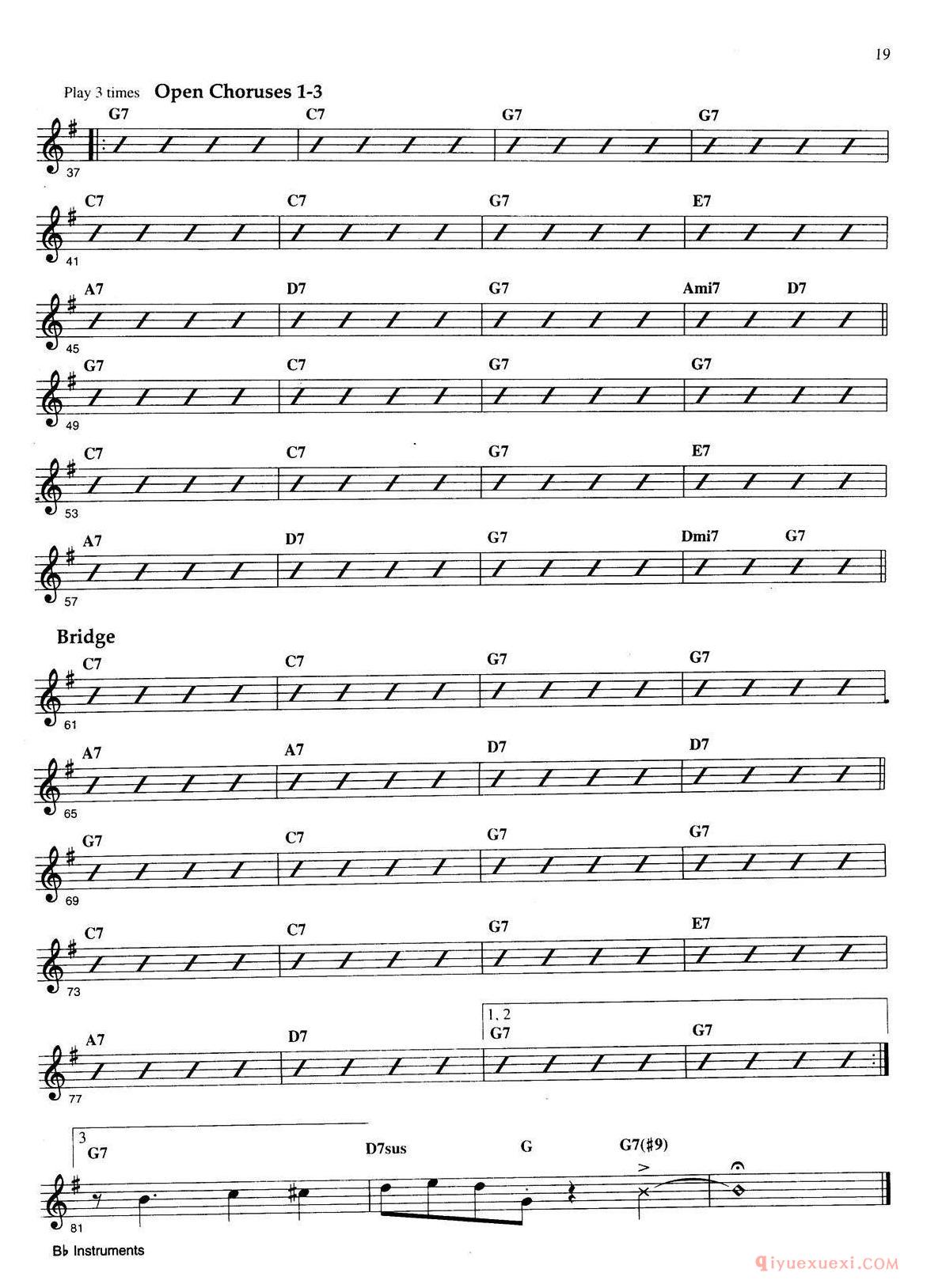 萨克斯谱[Jazz Patterns For Improvisation Bb]Frank Mantooth