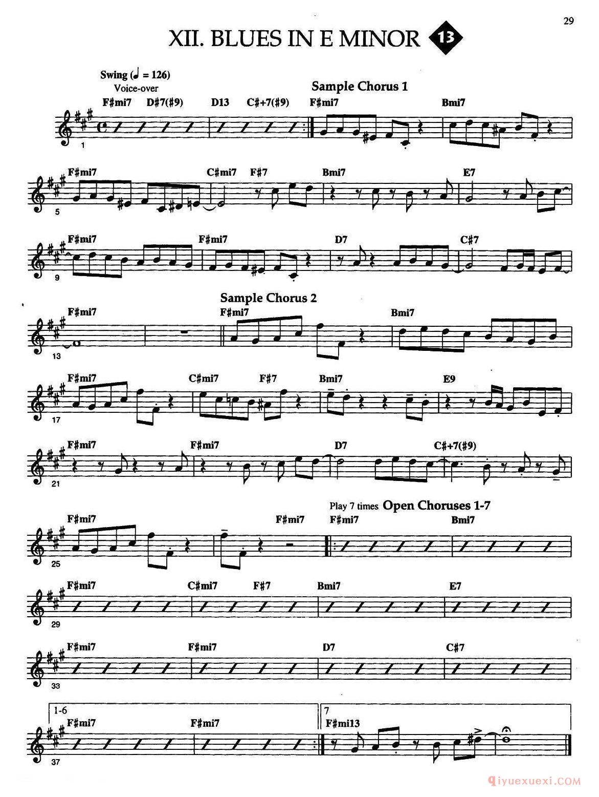 萨克斯谱[Jazz Patterns For Improvisation Bb]Frank Mantooth