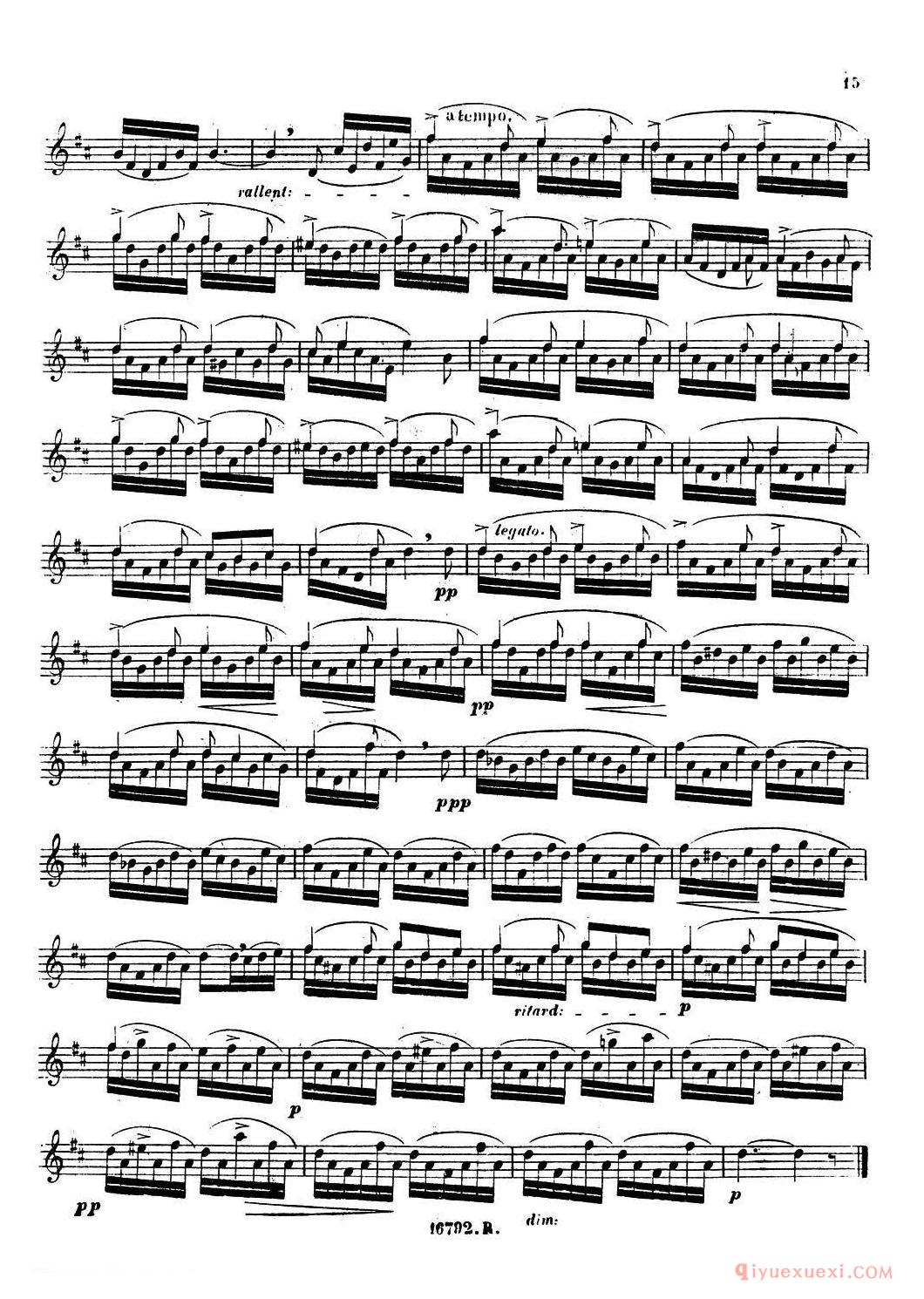 萨克斯练习曲《E.Sabon-12首练习曲》完整版