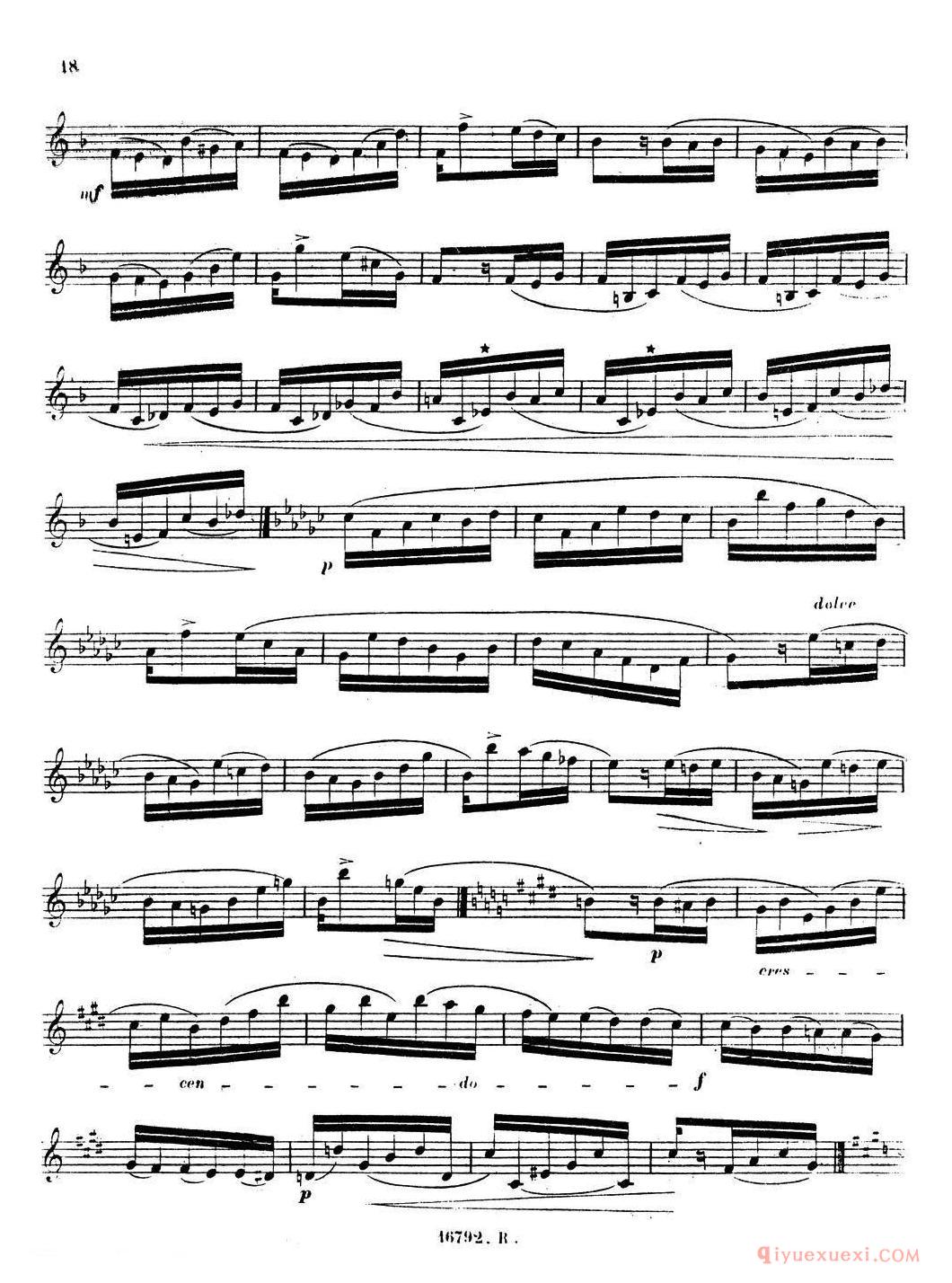萨克斯练习曲《E.Sabon-12首练习曲》完整版