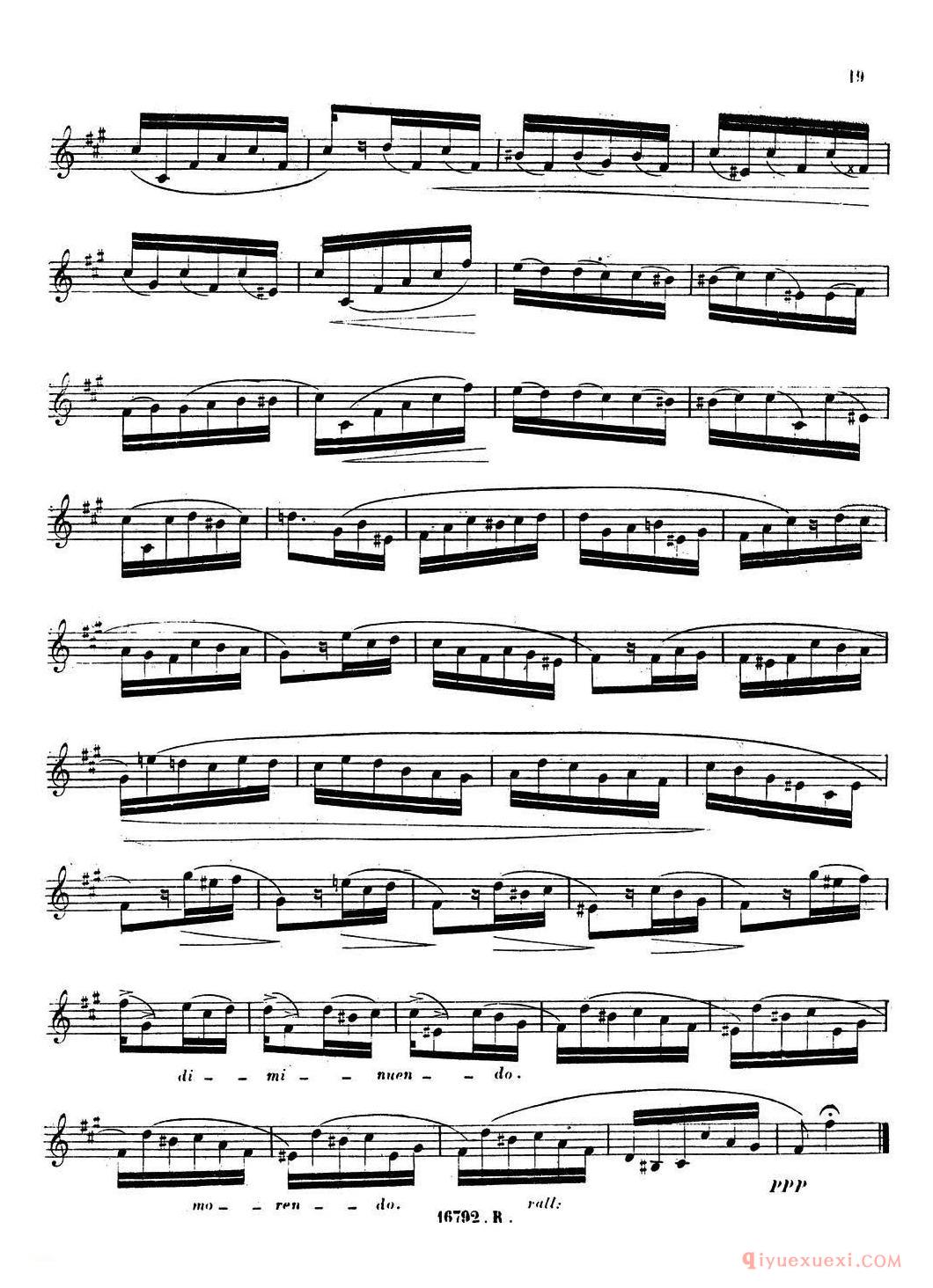 萨克斯练习曲《E.Sabon-12首练习曲》完整版