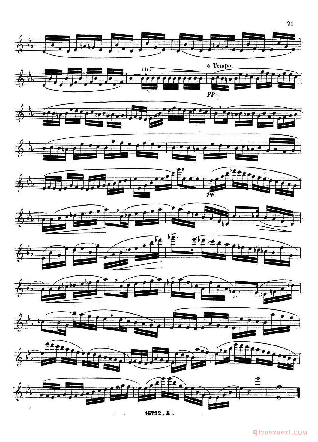 萨克斯练习曲《E.Sabon-12首练习曲》完整版