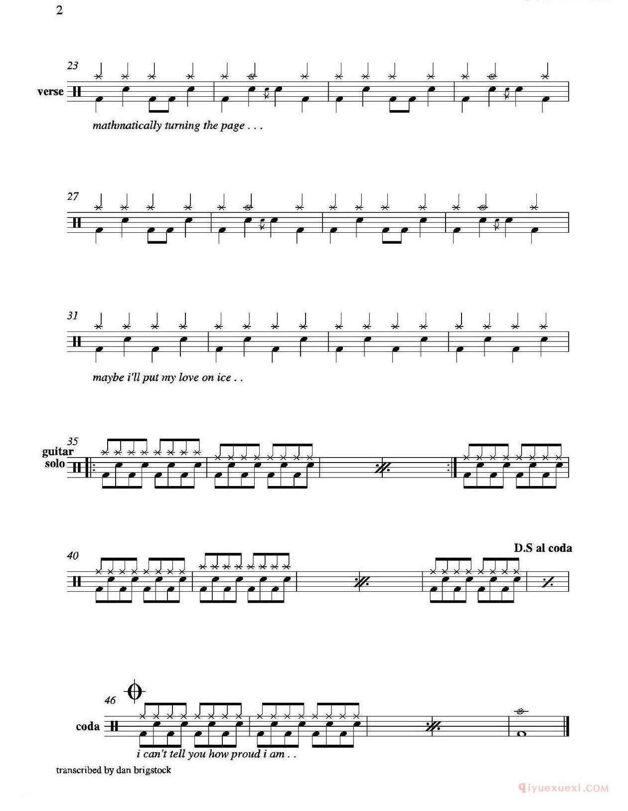 架子鼓乐谱[Black Math]