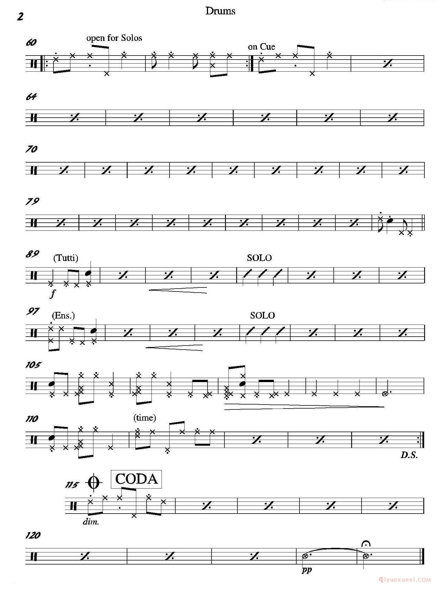 架子鼓乐谱[Macht Hoch Die Tru…]爵士鼓分谱