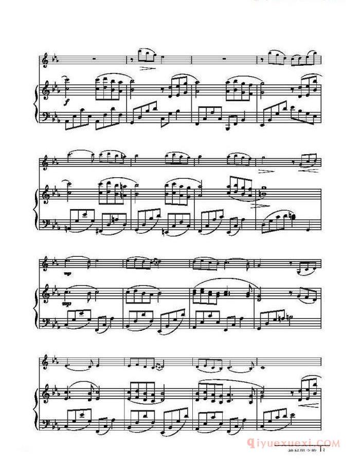 小提琴乐谱[神秘园之歌]