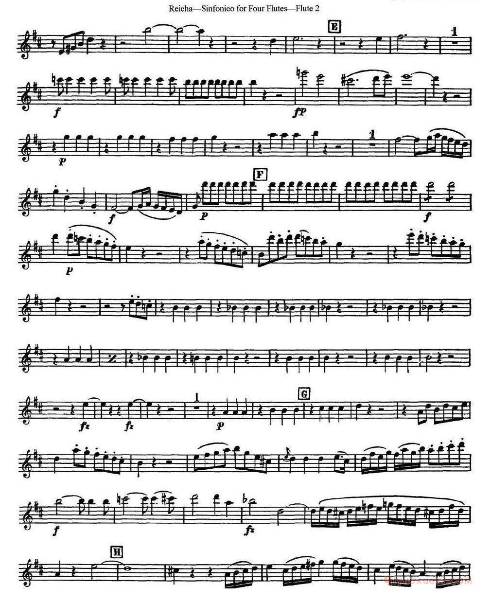 瑞查长笛四重奏（Flute 2） 