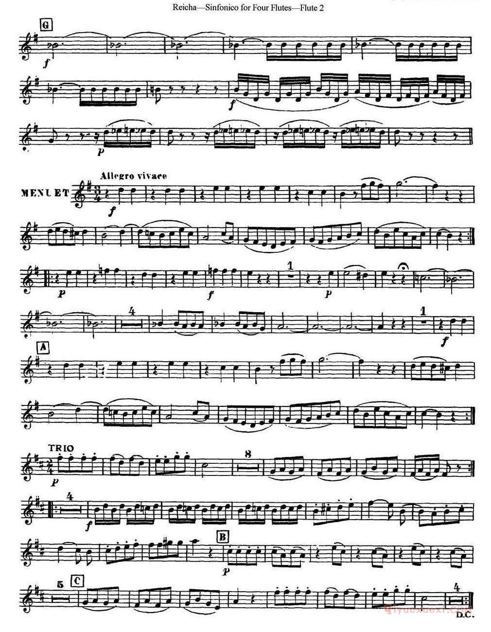 瑞查长笛四重奏(Flute 2)