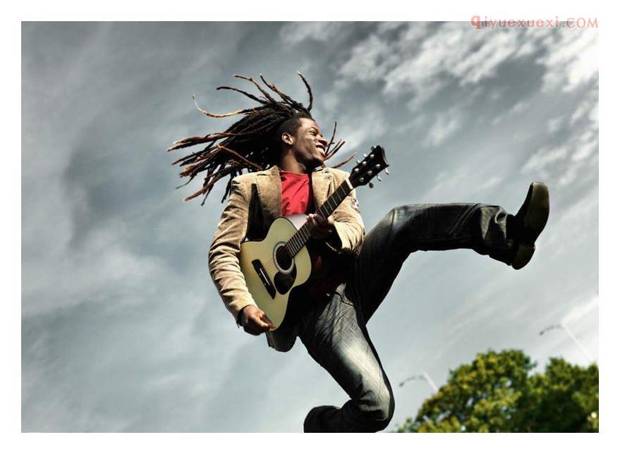 吉他对超高把位的控制与持琴姿势