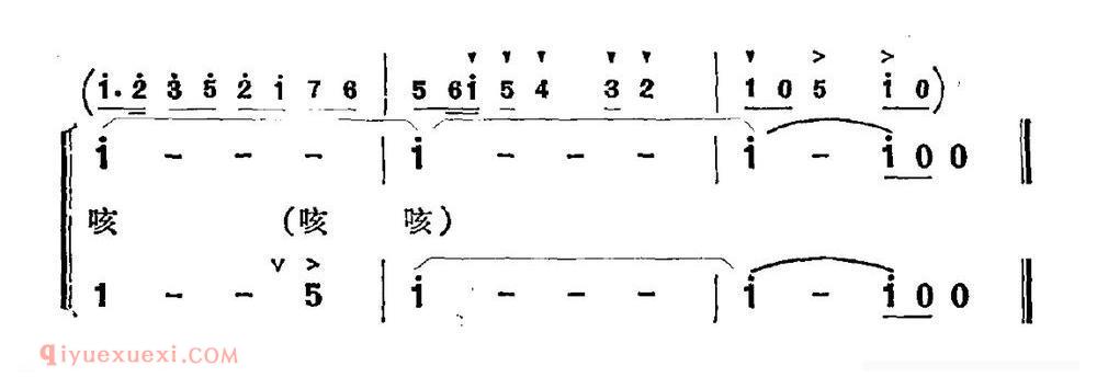 合唱乐谱[杨柳风/女声小合唱]简谱