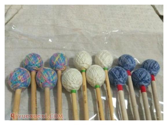 马林巴鼓槌怎么编?
