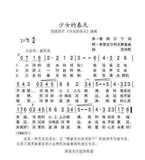 少女的春天 | 俄罗斯