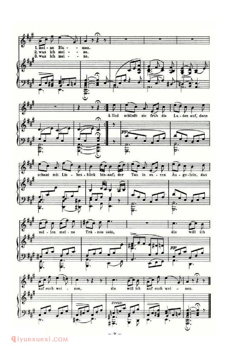 Des Mullers blumen | 奥地利