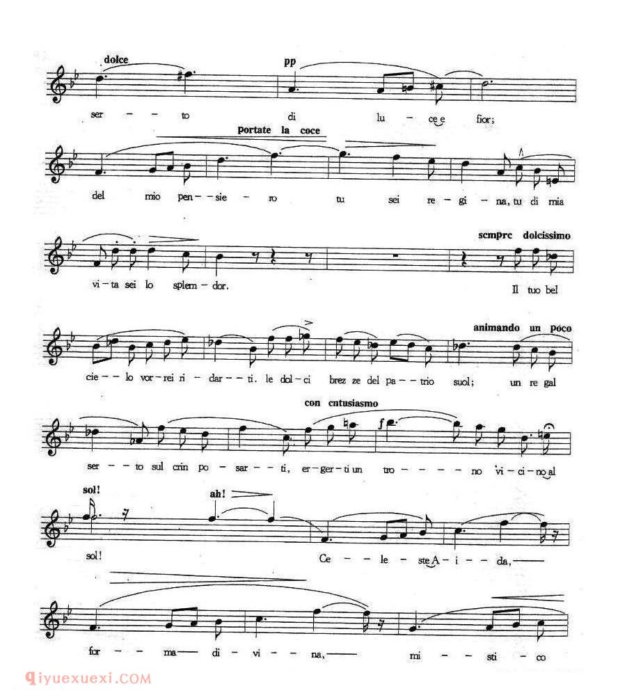 圣洁的阿依达 | 意大利