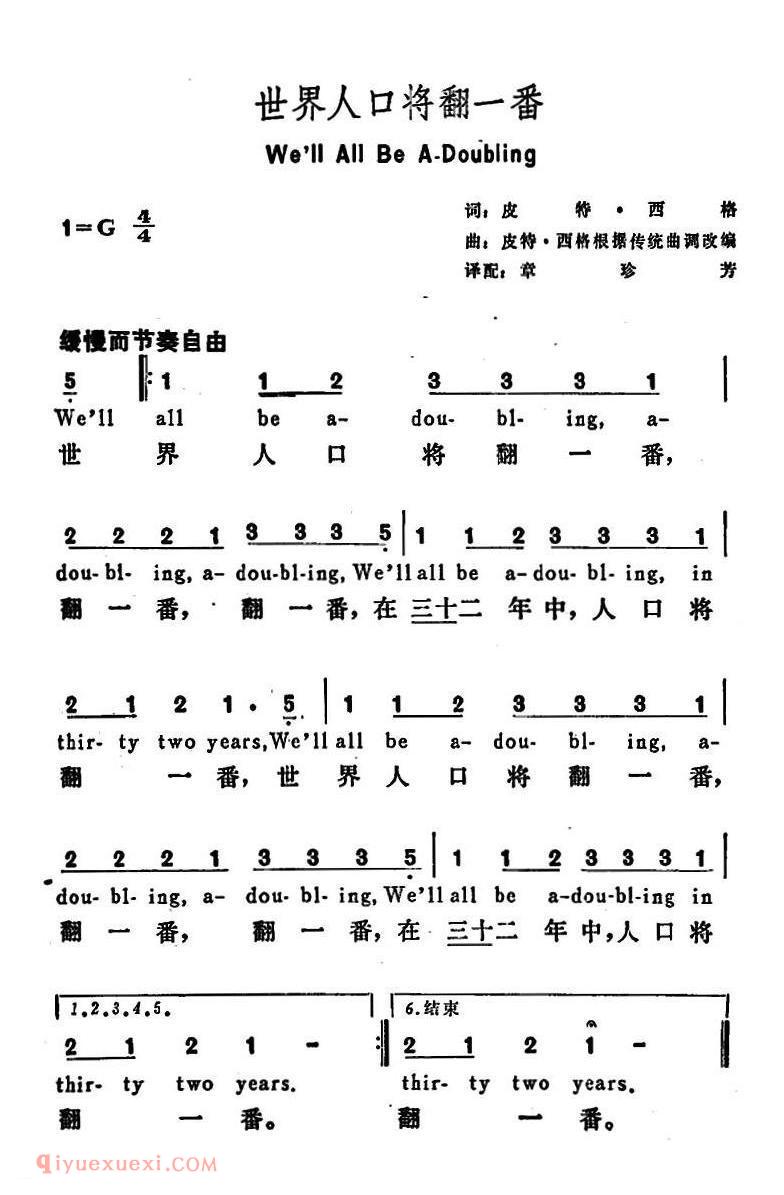 世界人口将翻一番 We’ll All Be A-Doubling | 美国