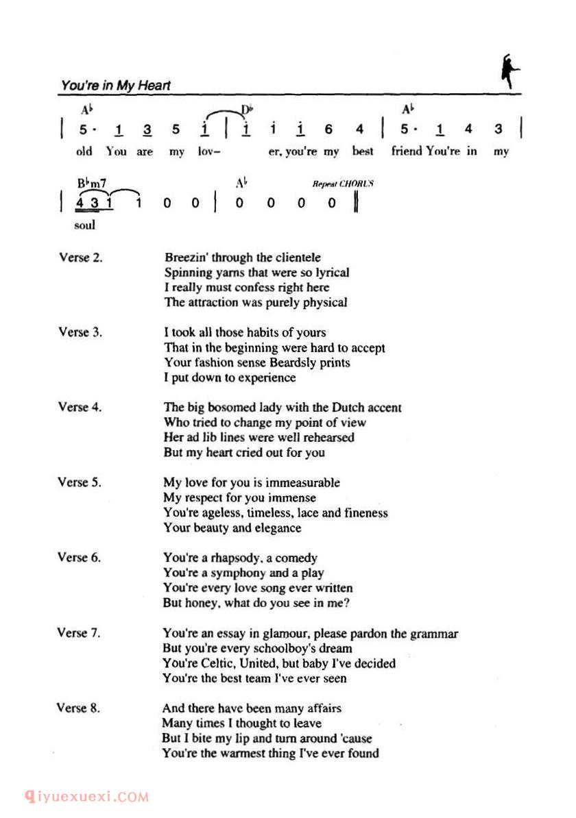 You're in My Heart 你在我心中