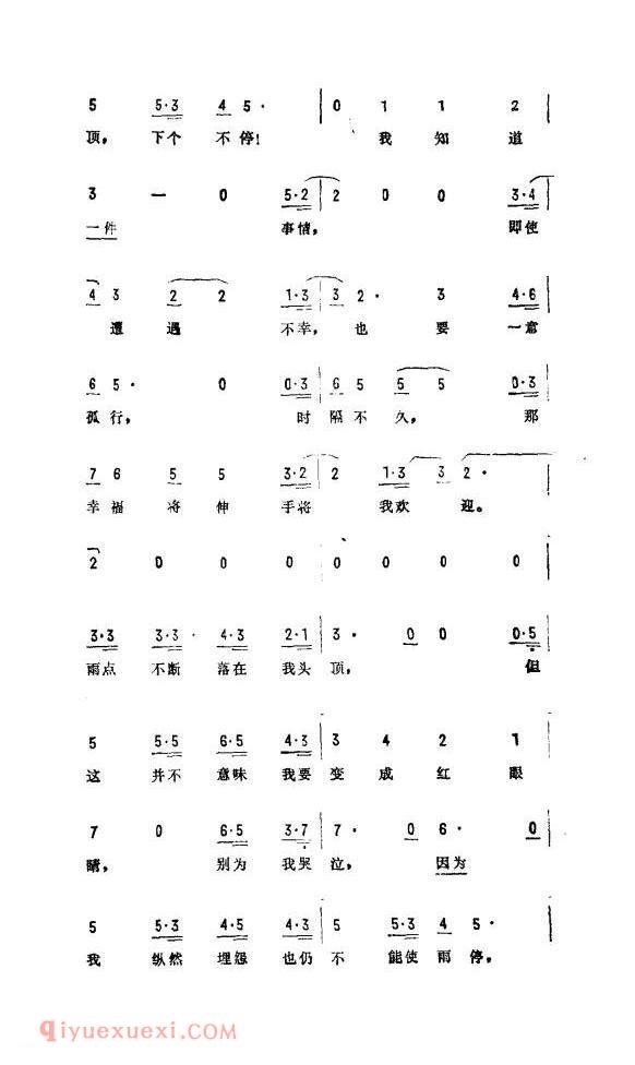 雨点不断落在我头顶 美国电影 神枪手与智多星插曲