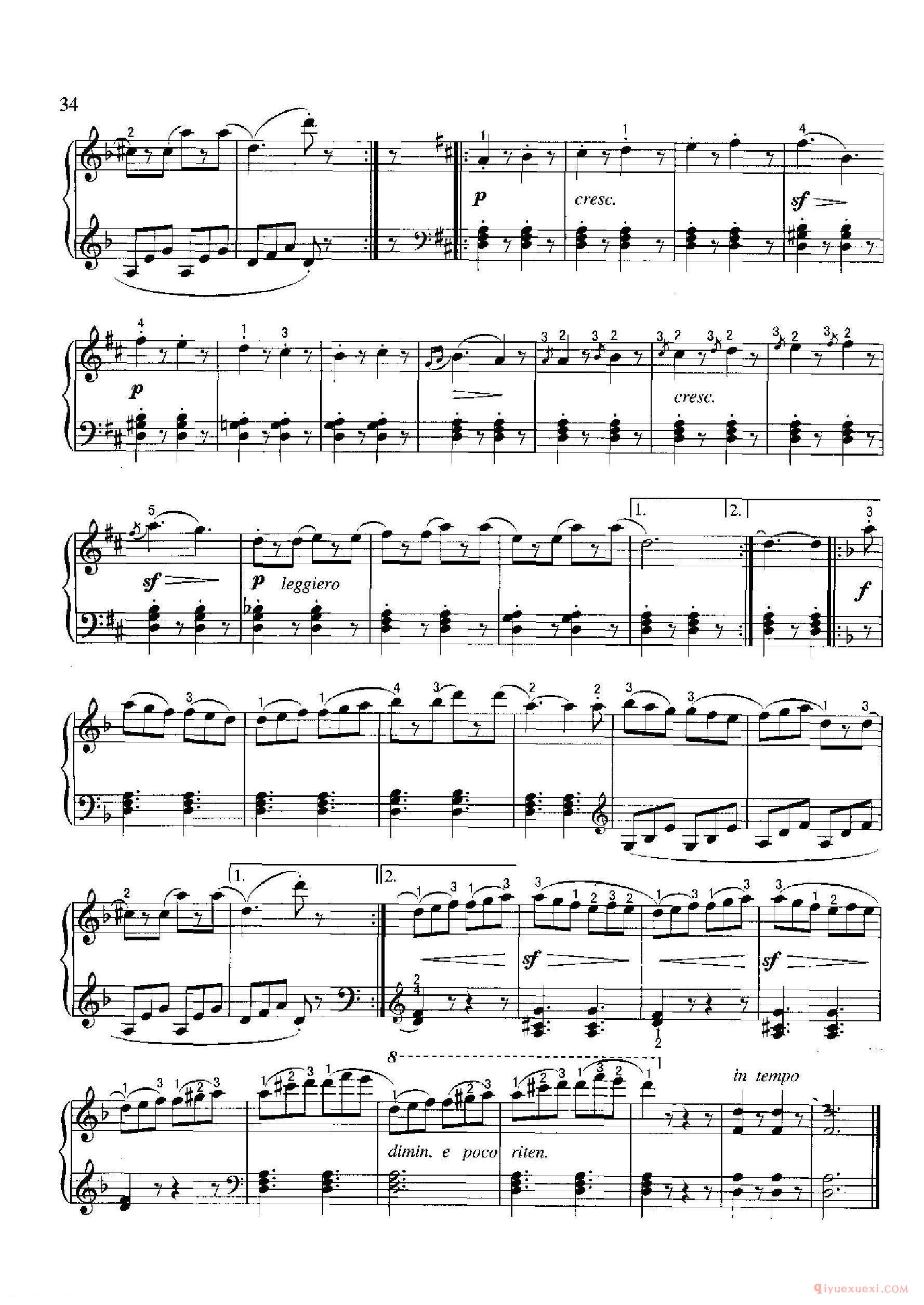 塔兰泰拉舞曲(Tarcntelle) 布格缪勒