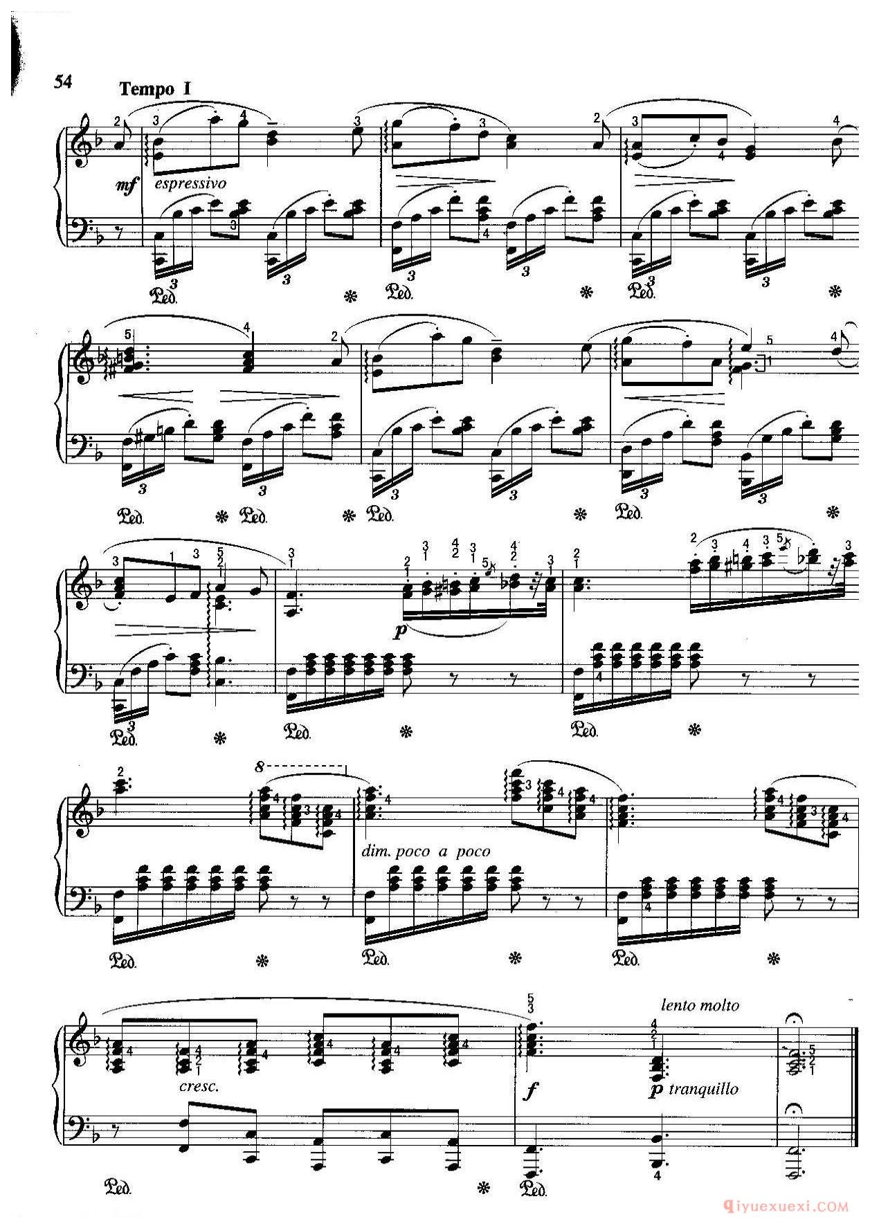 花之歌(Blumenlied )兰 格