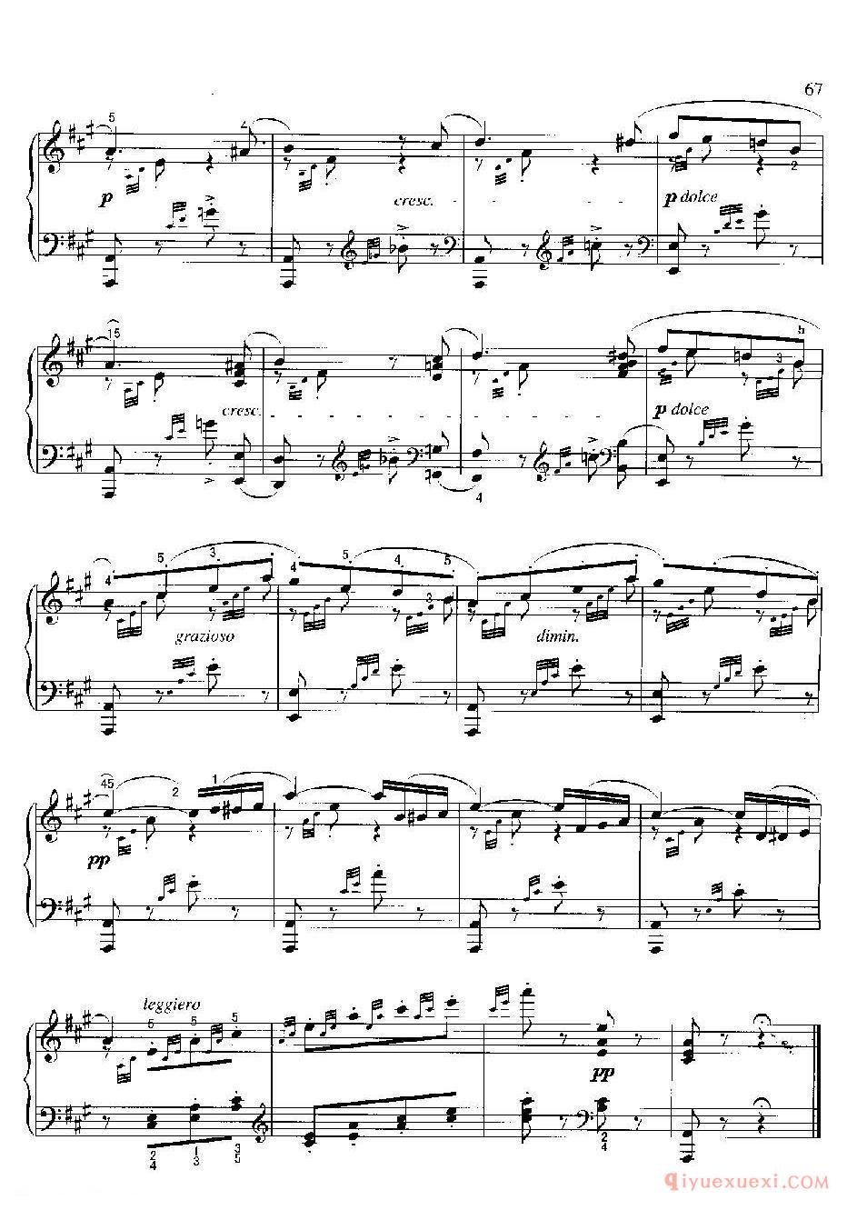 春之歌(Fruh iing's Lied-Ll.icder ohne Worte)门德尔松