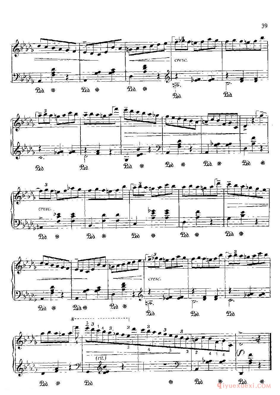 小狗圆舞曲(D大调)(Valse in D f1at Petit Chien
